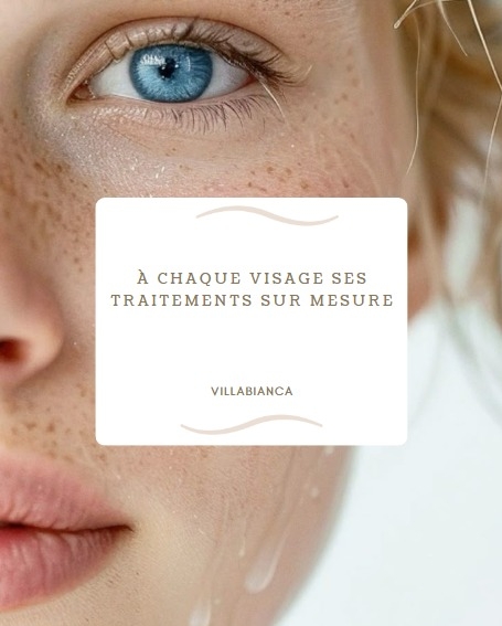 À chaque visage ses traitements sur mesure.